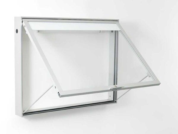Schaukasten 6025 4xA4 DIN A2 silber eloxiert