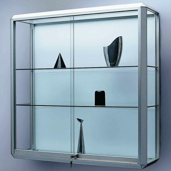Wandvitrine mit Schiebetüren BXTXH 100-150x30x100cm