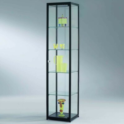 Standvitrine mit Flügeltür BXTXH 50x50x182cm
