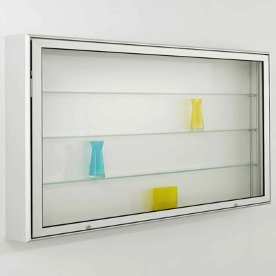Wandvitrine mit Horizontaler Flügeltür BXTXH 200x14x100cm