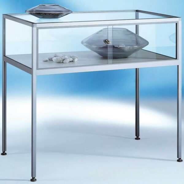 Thekenvitrine mit Schiebetüren BXTXH 100x60x100cm