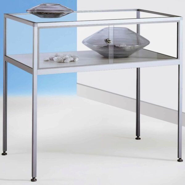 Thekenvitrine mit Schiebetüren BXTXH 100x60x100cm