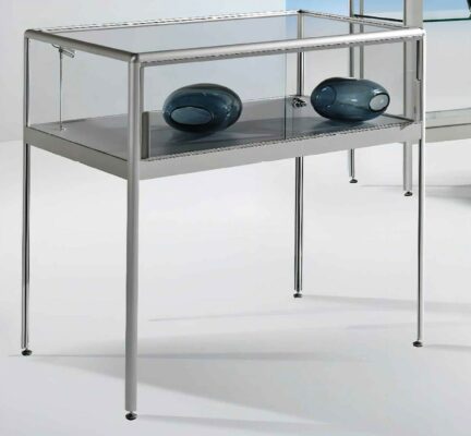 Thekenvitrine mit Schiebetüren BXTXH 100x60x100cm
