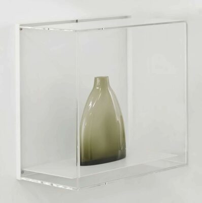 Wandvitrine mit Glashaube BXTXH 42x25x42cm