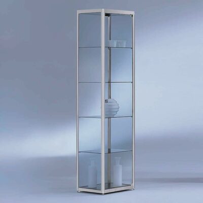 Standvitrine mit Flügeltür BXTXH 40x40x182cm