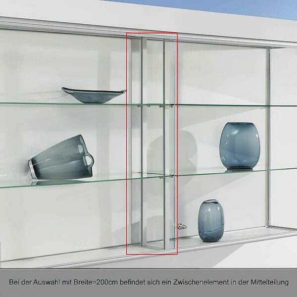 Brandschutz-Schaukasten mit Schiebetüren BXTXH 91x5x97cm – Bild 3