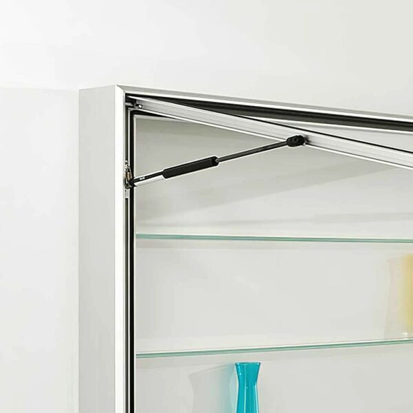 Wandvitrine mit Horizontaler Flügeltür BXTXH 200x14x100cm – Bild 3