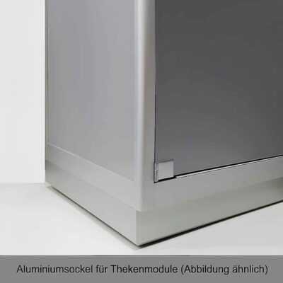 Thekenmodul, Korpusschrank mit Schiebetüren BXTXH 120x60x90cm