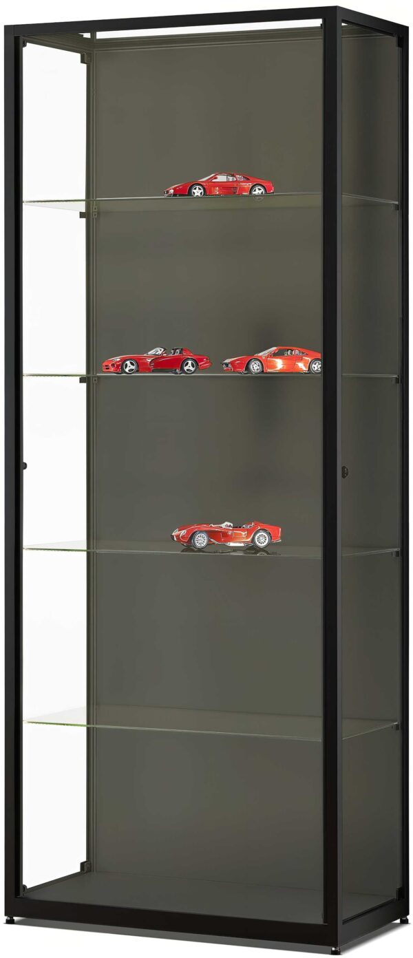 Vitrine 800 silber mit LED-Strips – Bild 3