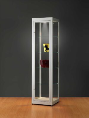 Staubdichte Vitrine 400 ohne Beleuchtung