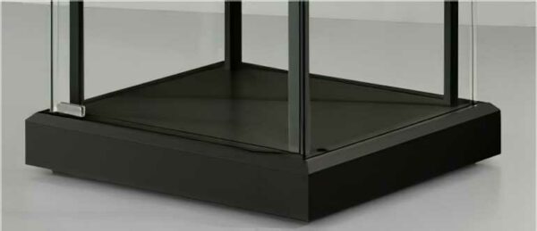 Rahmenlose Glasvitrine mit Flügeltür BXTXH 43x43x176cm – Bild 13
