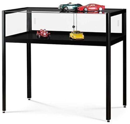 Thekenvitrine 1000 schwarz
