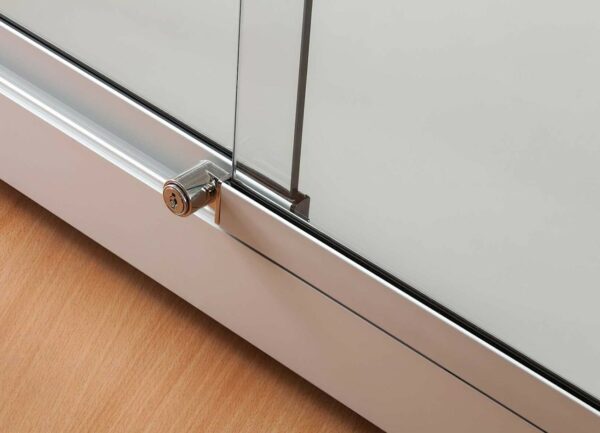 Breite Vitrine V 315-198 silber – Bild 4