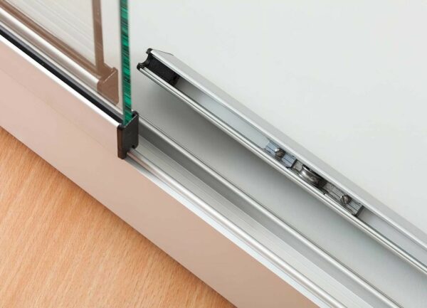 Breite Vitrine V 315-198 silber – Bild 5
